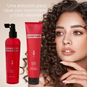 CURL FLUID una solución para rizos con movimientos y CURL SPRAY para rizos rebeldes