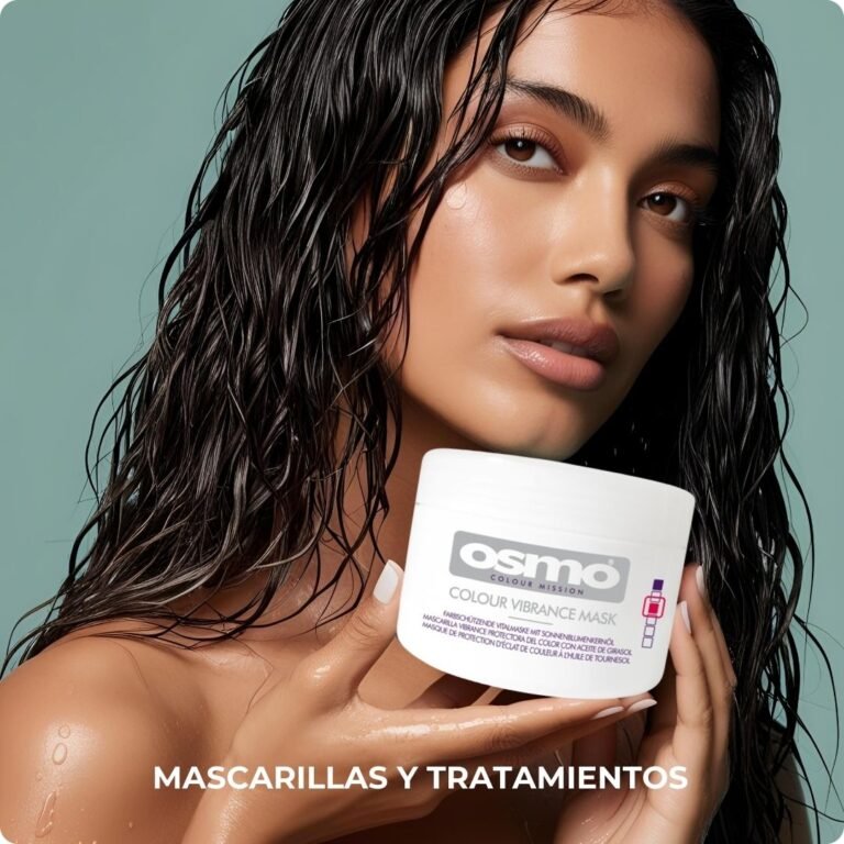 TRATAMIENTO REPARADOR PARA CABELLOS TEÑIDOS 250 ml, marca OSMO producida en Inglaterra.