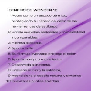 OSMO WONDER 10:  TRATAMIENTO HIDRATANTE SIN ENJUAGUE 250 ml