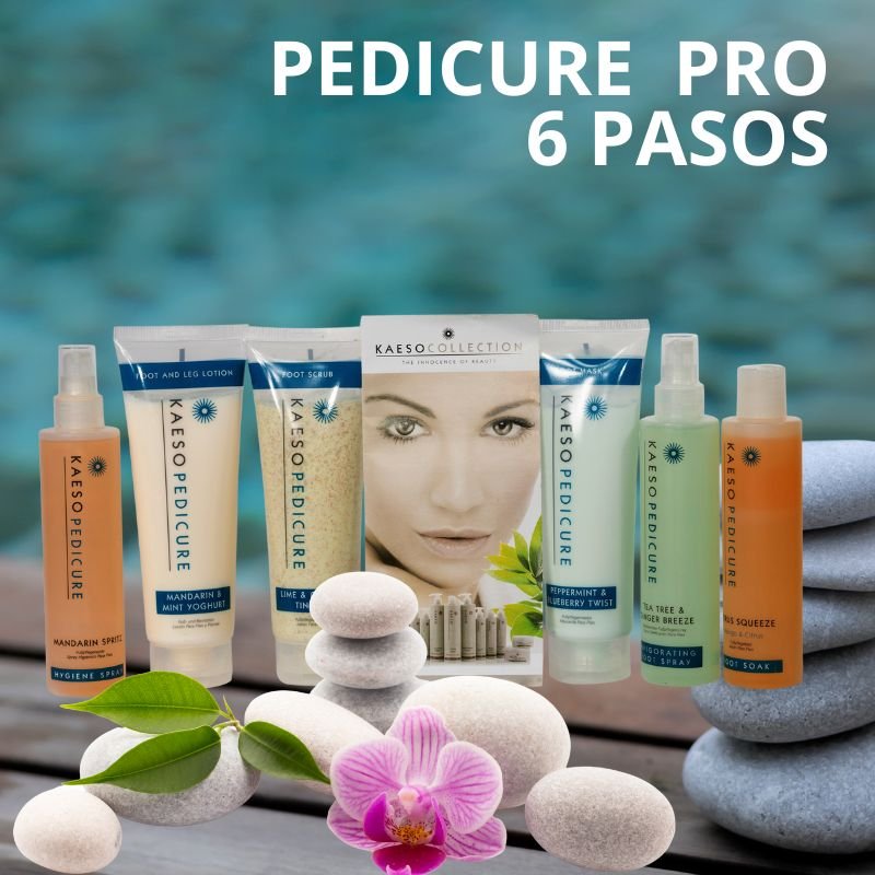 KIT DE PEDICURE SPA 6 PASOS PROFESIONALES PARA UNOS PIES RELAJADOS Y LIBRES DE PIEL ÁSPERA.
