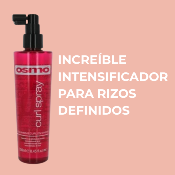 spray rizos definidos 250 ml, marca OSMO producida en Inglaterra.