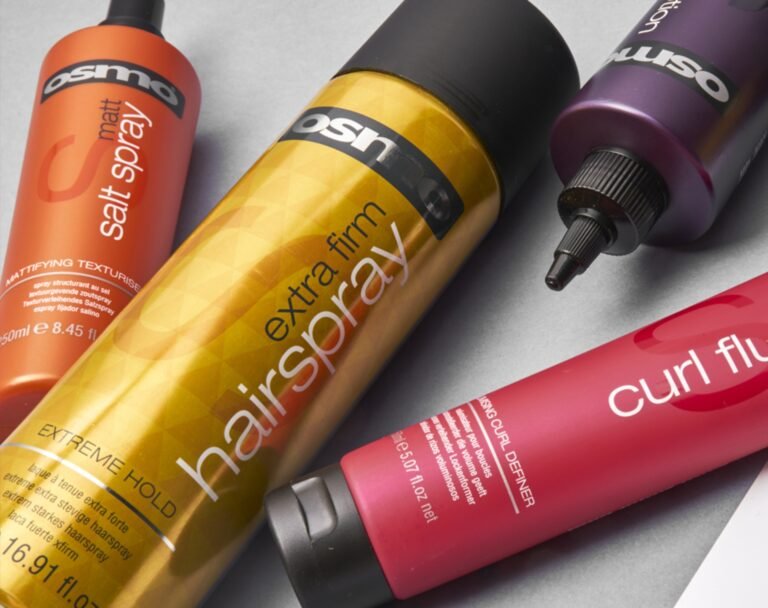 productos estilizado y acabado marca OSMO, producida en Inglaterra.