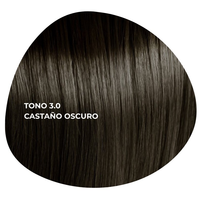 TINTES PROFESIONALES TINTES PROFESIONALES TONO 3.0 CASTAÑO OSCURO MARCA OSMOIKON 100 ml