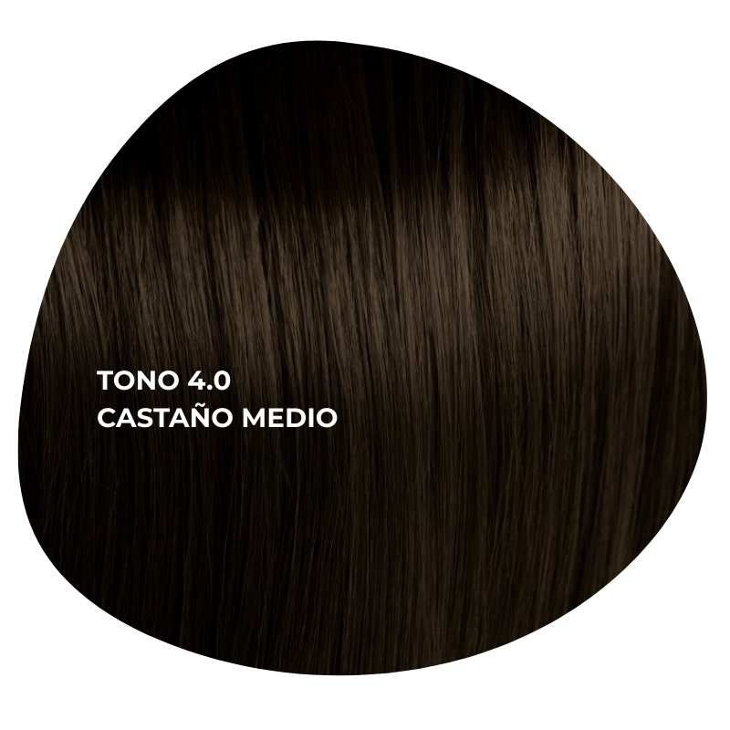 TINTES PROFESIONALES TINTE PROFESIONAL TONO 4.0 CASTAÑO MEDIO MARCA OSMOIKON 100 ml