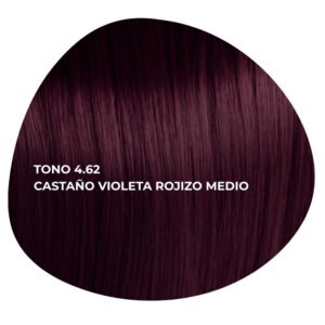 TINTE PROFESIONAL TONO 4.62 CASTAÑO VIOLETA ROJIZO MEDIO