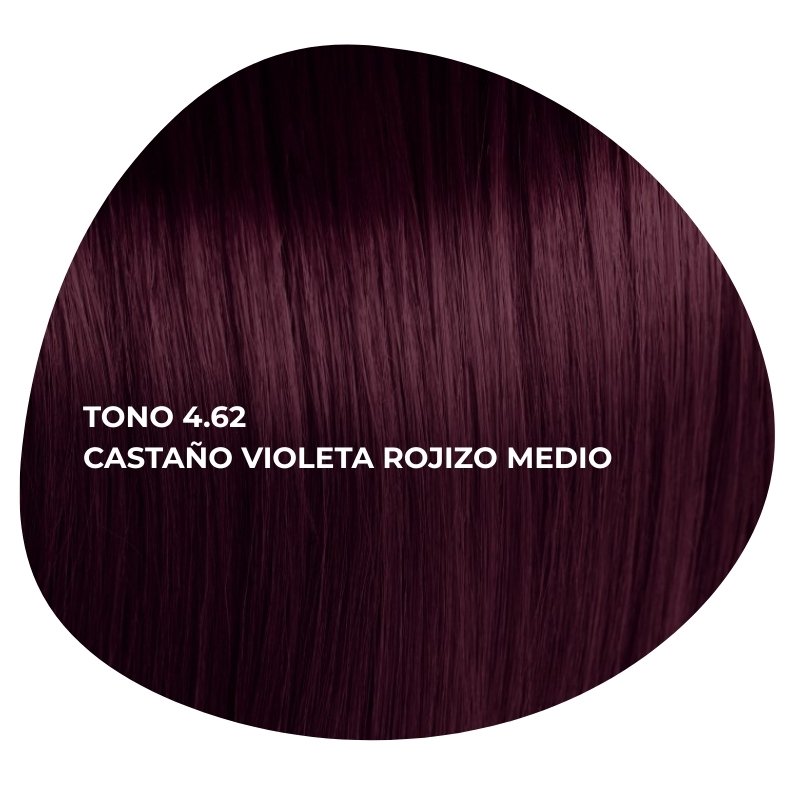 TINTES PROFESIONALES TINTE PROFESIONAL TONO 4.62 CASTAÑO VIOLETA ROJIZO MEDIO