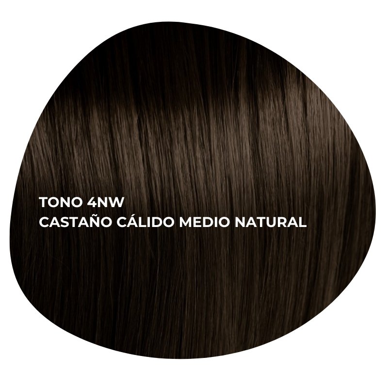 TINTES PROFESIONALES TINTE PROFESIONAL TONO 4NW CASTAÑO CÁLIDO MEDIO NATURAL 100 ml