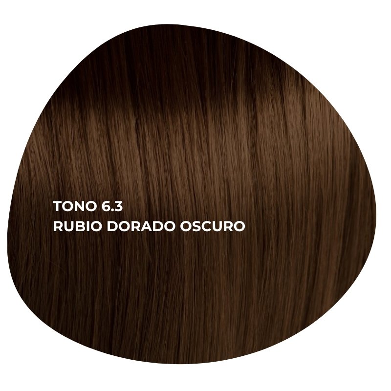 TINTES PROFESIONALES TINTE PROFESIONAL TONO 6.3 RUBIO DORADO OSCURO MARCA OSMOIKON 100 ml