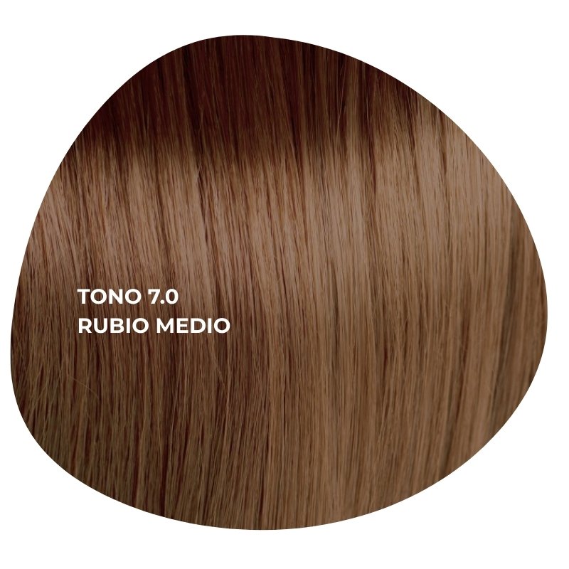 TINTES PROFESIONALES TINTE PROFESIONAL TONO 7.0 RUBIO MEDIO MARCA OSMOIKON 100 ml