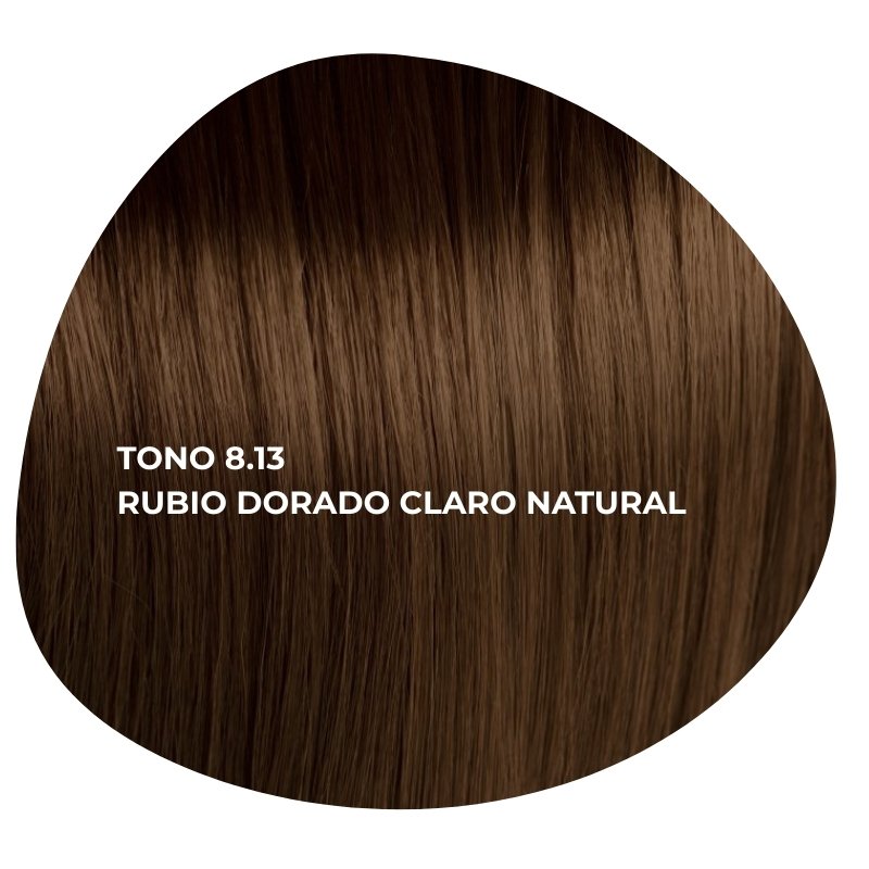 TINTES PROFESIONALES TINTE PROFESIONAL TONO 8.13 RUBIO DORADO CLARO NATURAL MARCA OSMOIKON 100 ml