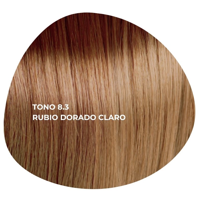 TINTES PROFESIONALES TINTE PROFESIONAL TONO 8.3 RUBIO DORADO CLARO MARCA OSMOIKON 100 ml