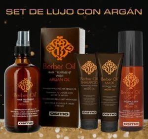 set de lujo con argán