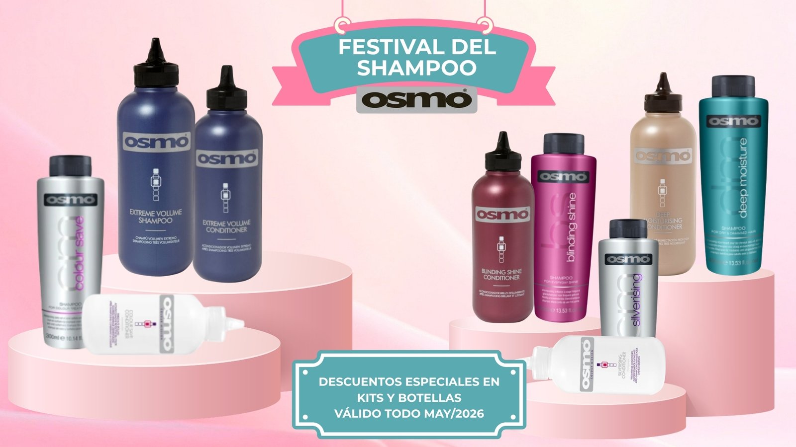 Festival del Shampoo Osmo Guatemala Mayo 2026