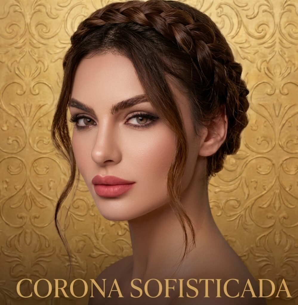peinado corona trenzada elegante guatemala | Trenzas